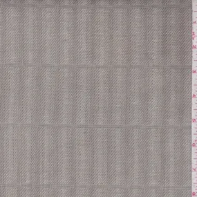 Taupe/Natural Jacquard Outdoor Decorating Fabric