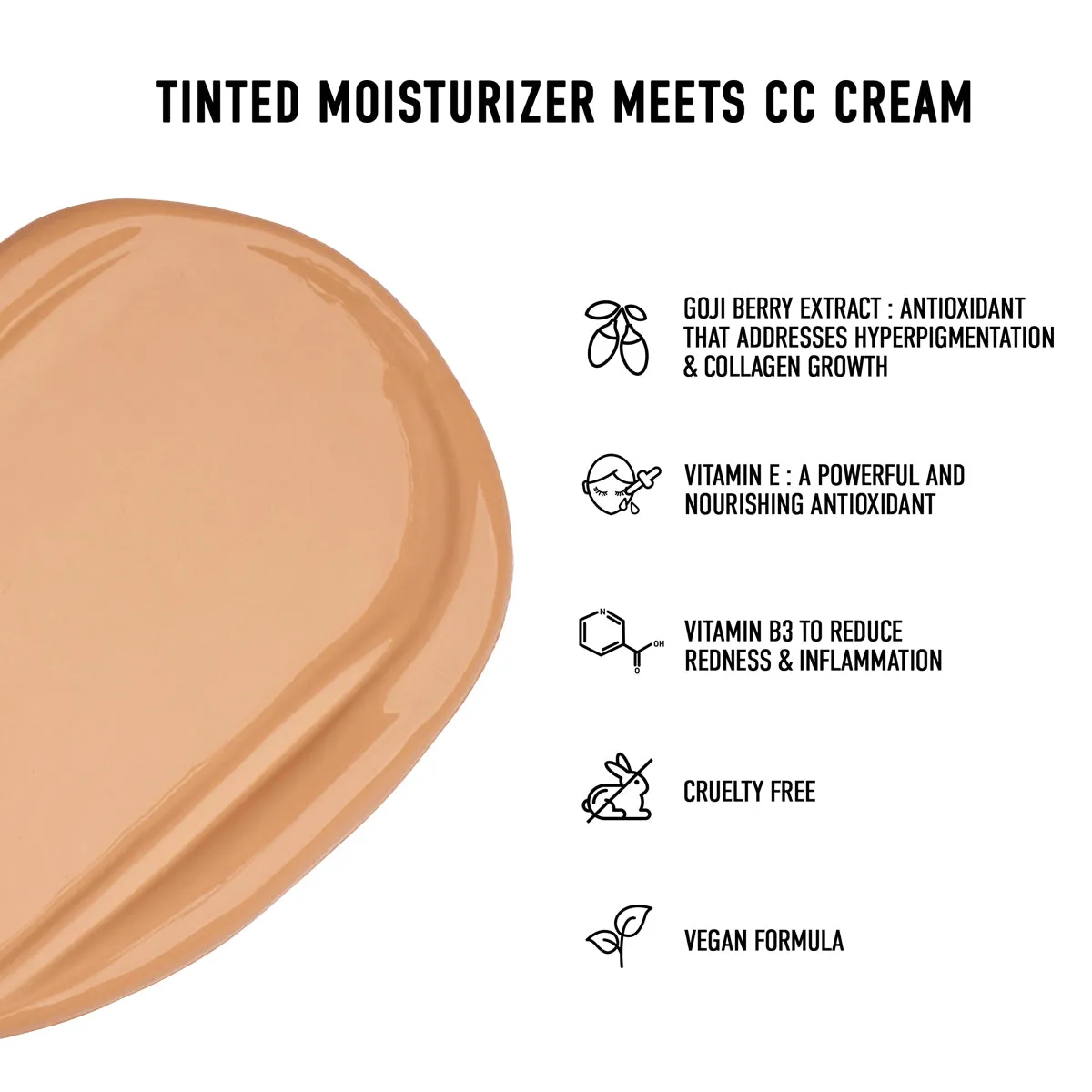 TINTED MOISTURIZER MEETS CC CREAM - Shade 04 (Light/Medium)