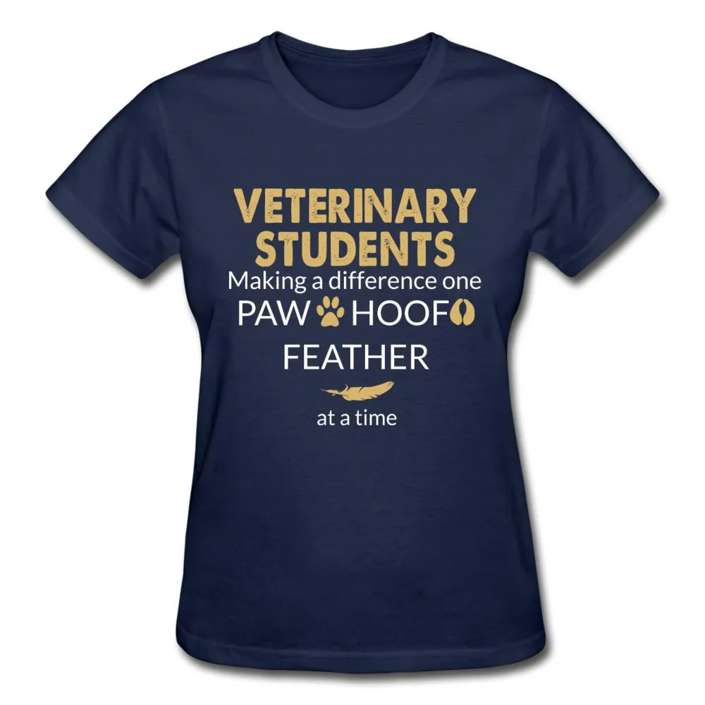 Vet Student- Making a Difference  Gildan Ultra Cotton Ladies T-Shirt