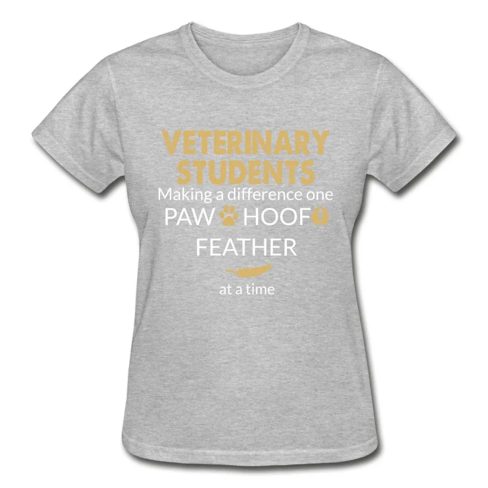 Vet Student- Making a Difference  Gildan Ultra Cotton Ladies T-Shirt