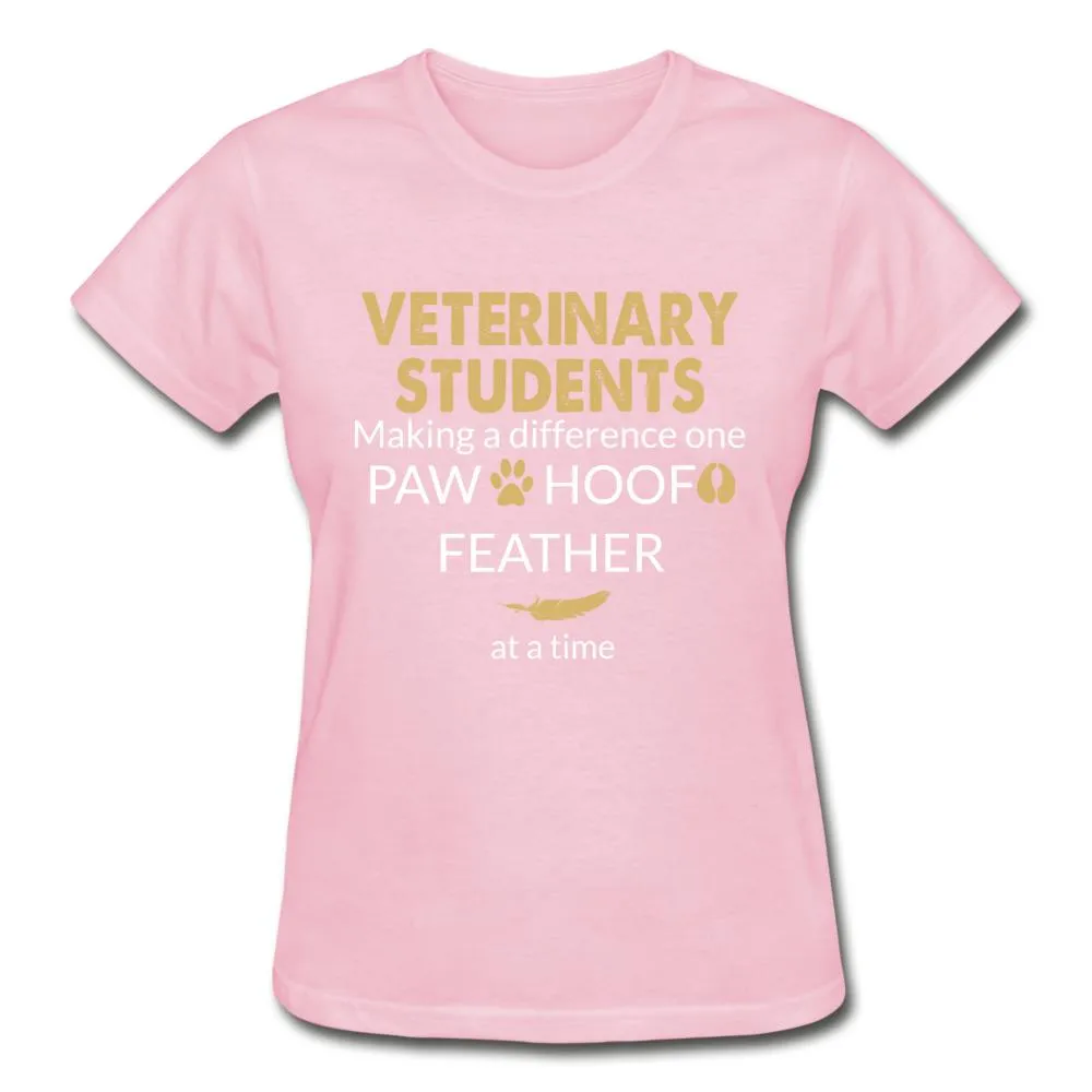Vet Student- Making a Difference  Gildan Ultra Cotton Ladies T-Shirt