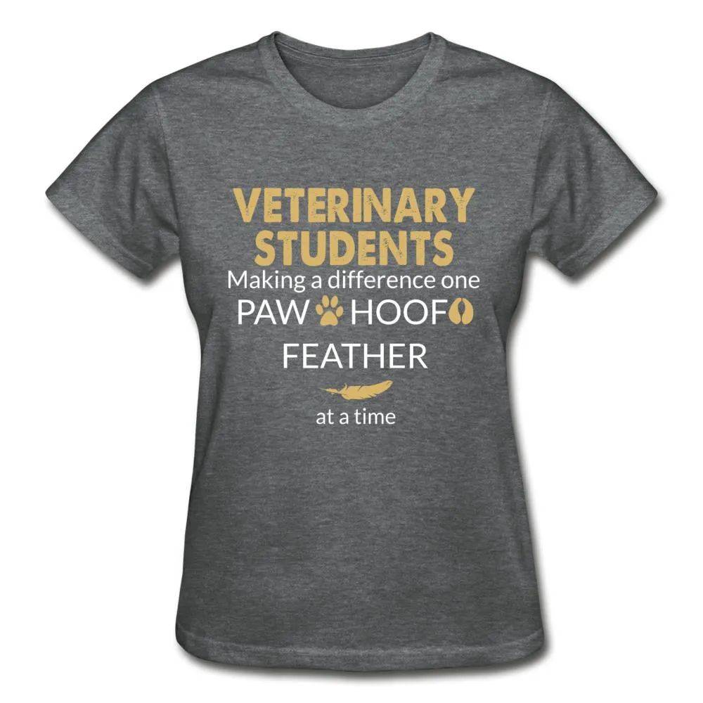 Vet Student- Making a Difference  Gildan Ultra Cotton Ladies T-Shirt