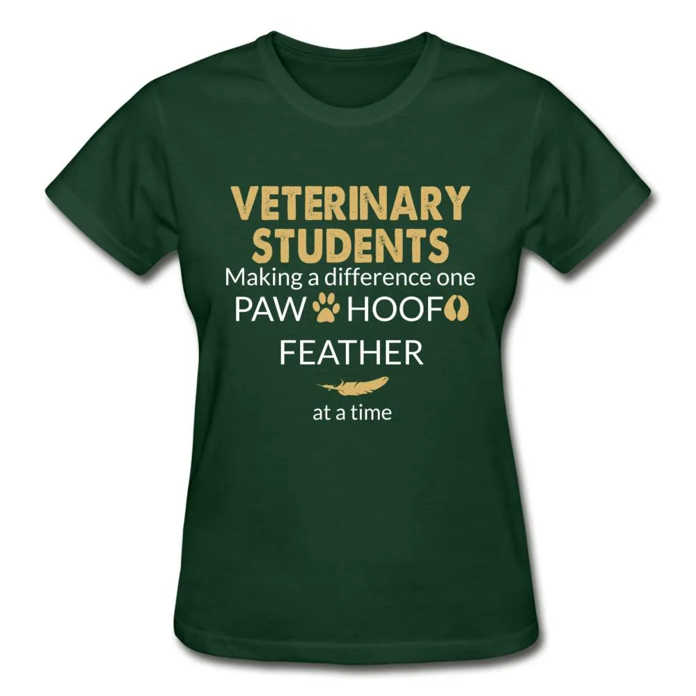 Vet Student- Making a Difference  Gildan Ultra Cotton Ladies T-Shirt