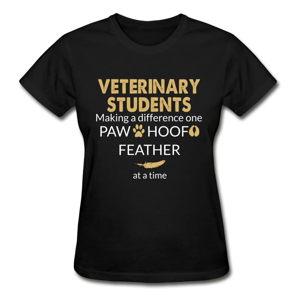 Vet Student- Making a Difference  Gildan Ultra Cotton Ladies T-Shirt