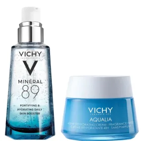Vichy Dual Hydration Kit Hyaluronic Face Serum & Moisturizer ($61 Value)