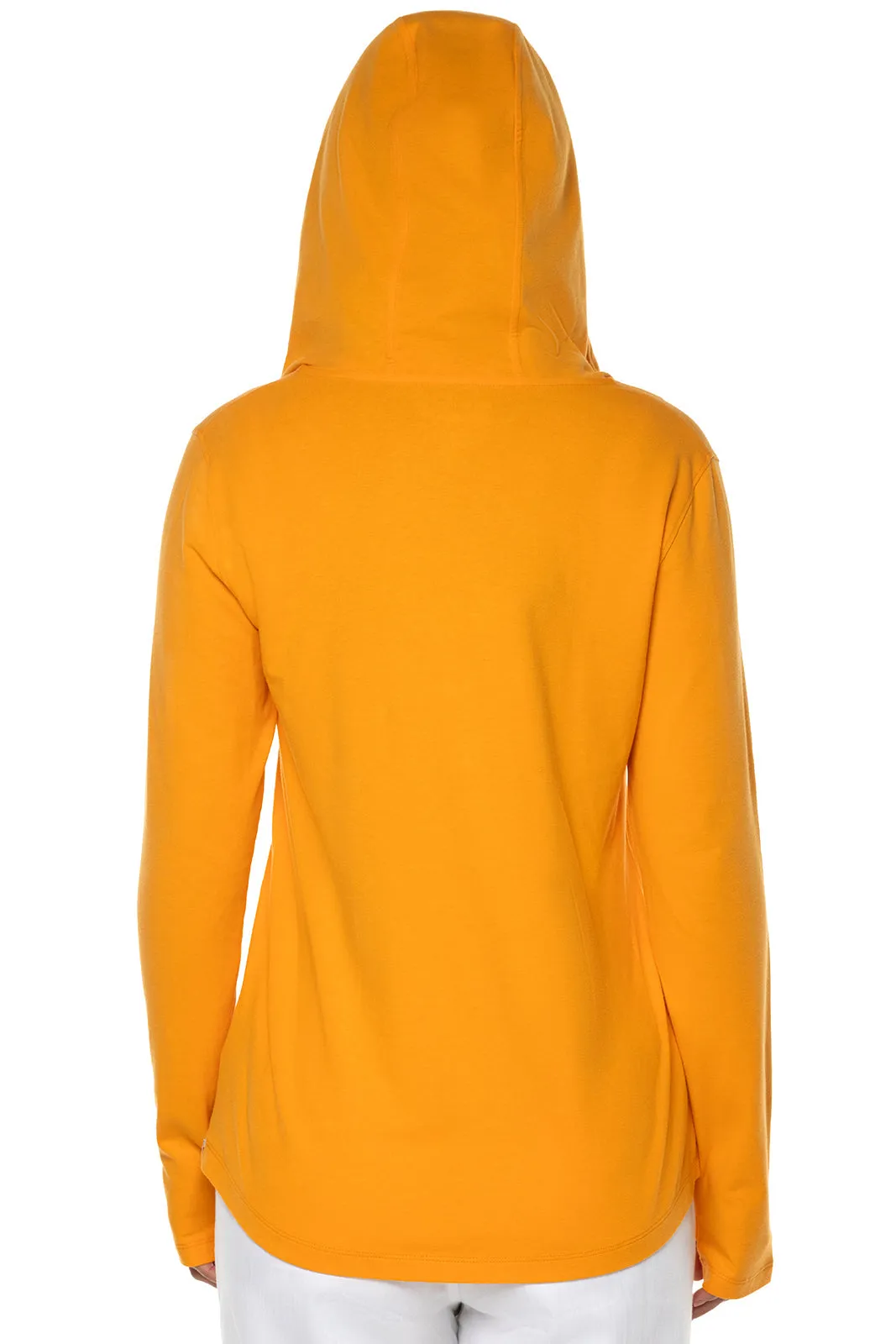 Women's Catalina Hoodie Tunic Top | Apricot Crush